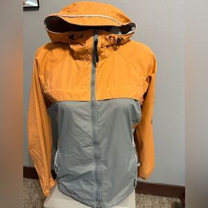 Columbia Women’s Small Orange/Gray Hooded Jacket